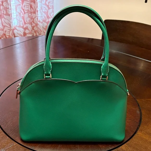 Kate Spade Emerald Green Satchel - Picture 4 of 6